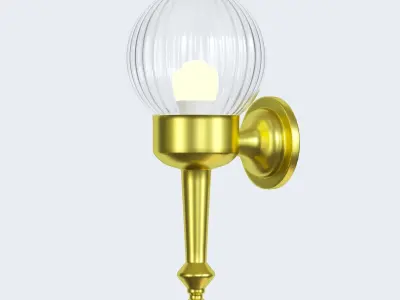 Wall chandelier 3D model