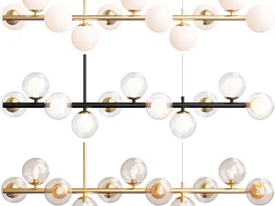 Cluster 11 Lamps 3D model