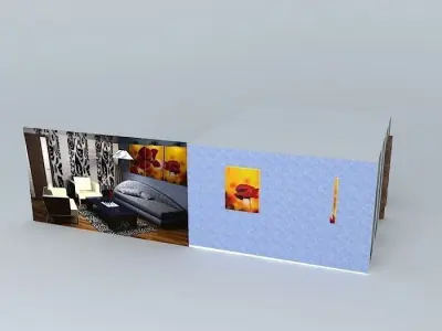 Relaxation lounge Free 3D model