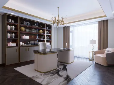  Modern bedroom 3D model