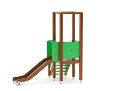 Lappset Tower and Slide 3D model