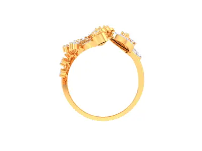 Women Ring Render 3dm STL OBJ FBX Details  3D print model 8