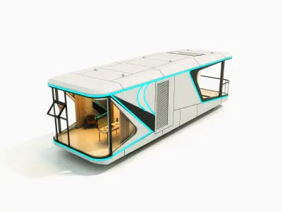 Spacecraft Homestay 3D model