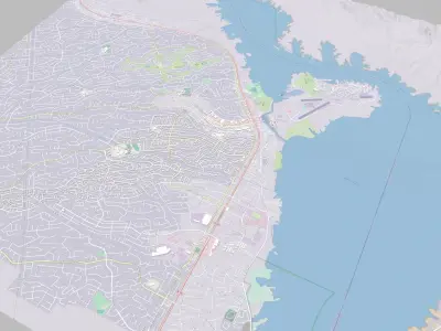 Lake Havasu city USA  3D model