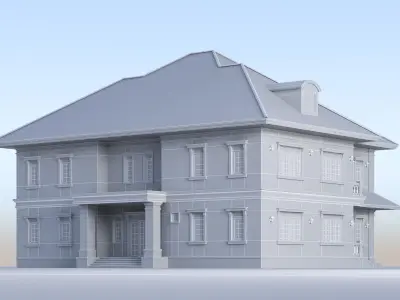 Villa 02 3D model