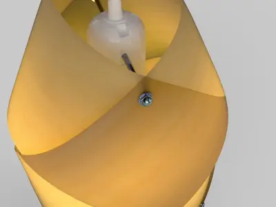 Modern Hanging lamp-PBR 3D model
