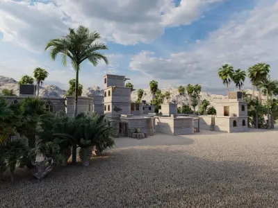 Historic city -Ancient City babel 3D model