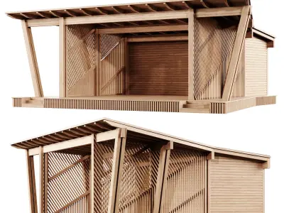 Street scene 3 3D model