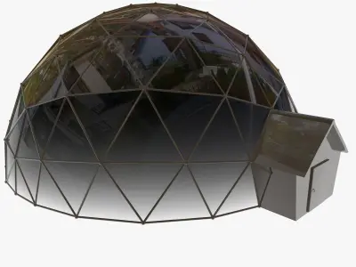 Geodesic Dome 3D model