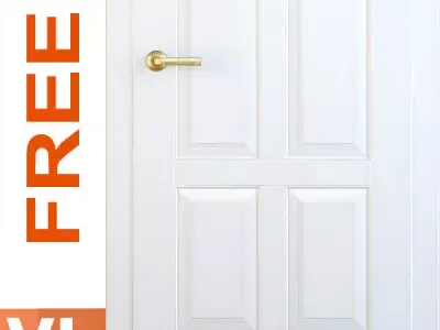door frise11 z Free 3D model