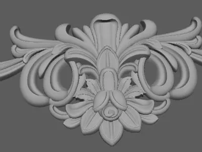 dekor ornament 3D model 160