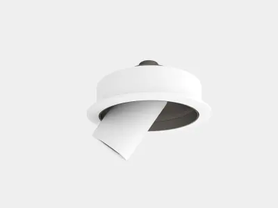 Adjustable recessed ceiling spotlights 3D model