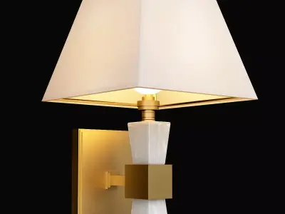 Quartz 1 Light Sconce 3D model purchase
