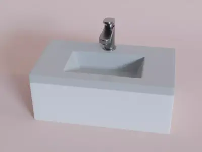 Bathroom Sink Free 3D model purchase