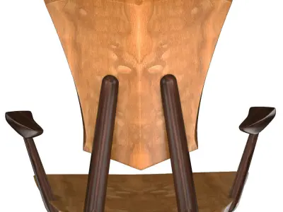 Grand Lily Armchair 3D model