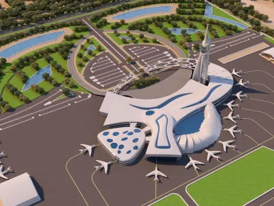 0059 - Airport 2017 - 01 3D model