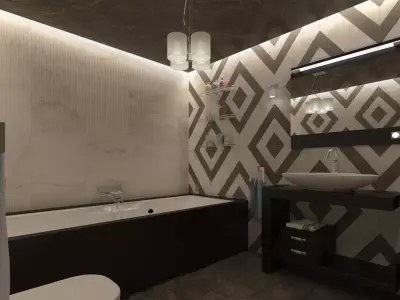 Bathroom Interior 3D model