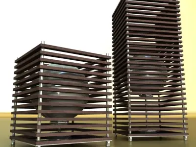 Modern Table Lamp 04 Koshi 3D model