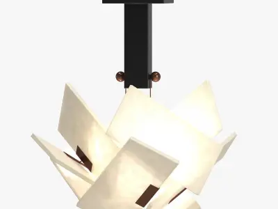 Boule ceiling lamp 3D model