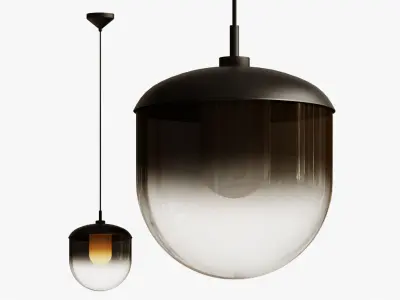 Nordlux Magia Pendant Black 3D model