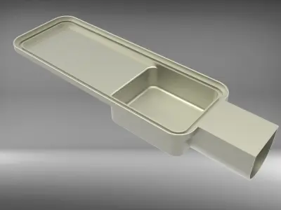 LED STREET LIGHT COVER 3D model