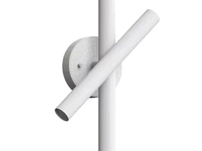 Varas LED wall light 3D model