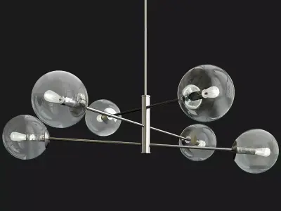 COURCELETTE LINEAR PENDANT 3D model