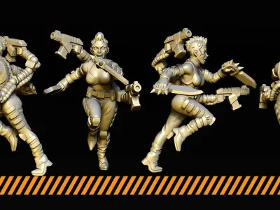 BadGirls  3D print model