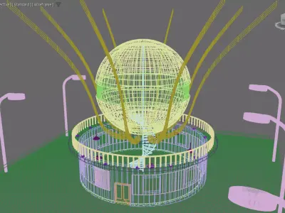 Cafe 3D 3D model