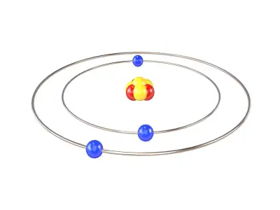 Lithium Chemical Element v1 001 Low-poly 3D model