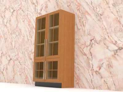 Kitchen Cabinet -Tall Free low-poly 3D model