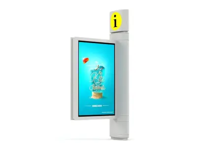 Digital Billboard 3D model