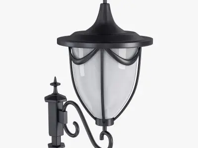 Vintage Streetlight v 1 3D model