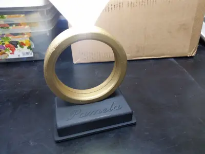 Big Diamond Ring Free 3D model