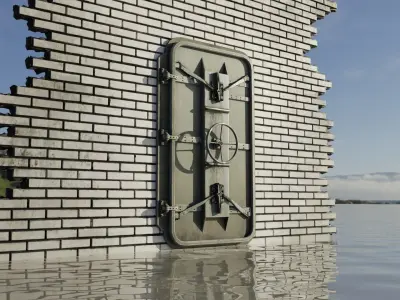 Bunker Door 3D model