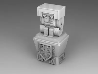 The idol of Maya 3D print model