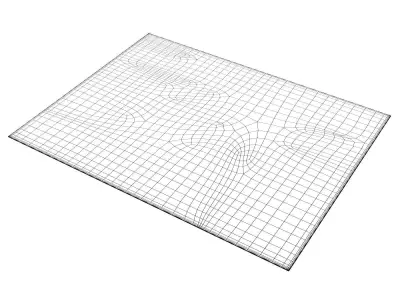 Marouk Plain 4M06 Carpet 3D model