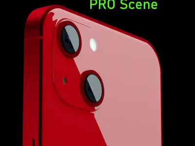 Apple iPhone 13 Series Pro Scene Collection 3D Model Pack