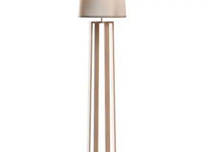 Freya Nubi FR5134-FL-01-BG floor lamp 3D model