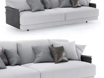 Sofa Ditre Italia Althon 3D model