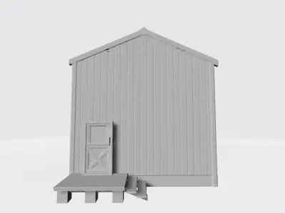 Seriff post 3D print model