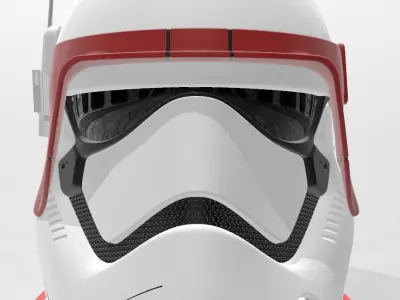 Lt Gauge FOTK Visor First Order Stormtrooper 3D print model