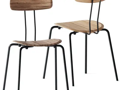 Base Round Table D90 by Muuto 3D model