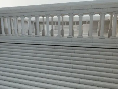 The Pergamon Altar Of Zeus 3D model