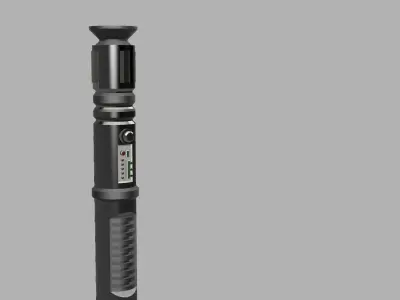 Custom Lightsaber Handle 3D print model