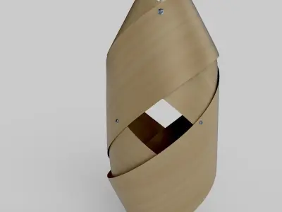 Modern Hanging lamp-PBR 3D model