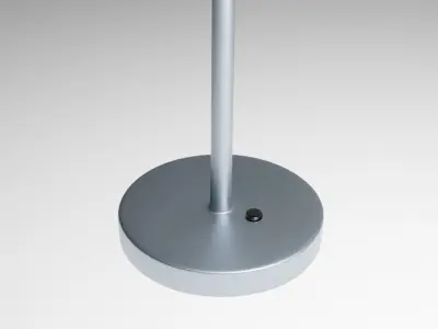 old school floor lamp Low-poly 3D model