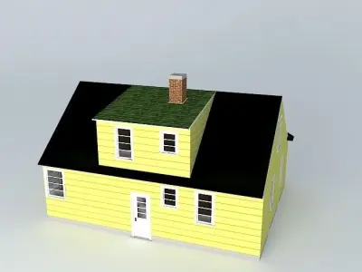 Tract House Free 3D model