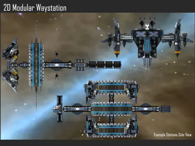 2D Modular Waystation Texture