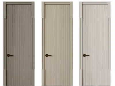 Interior door 01 3D model